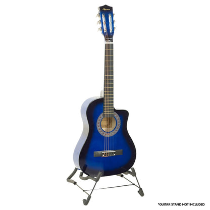Karrera Childrens Acoustic Guitar Kids - Blue Tristar Online