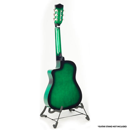 Karrera Childrens Acoustic Guitar Kids - Green Tristar Online