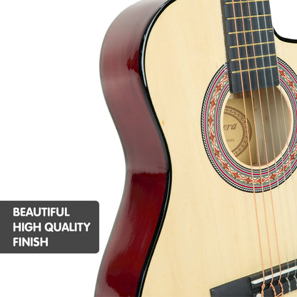 Karrera Childrens Acoustic Guitar Kids - Natural Tristar Online