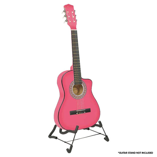 Karrera Childrens Acoustic Guitar Kids - Pink Tristar Online