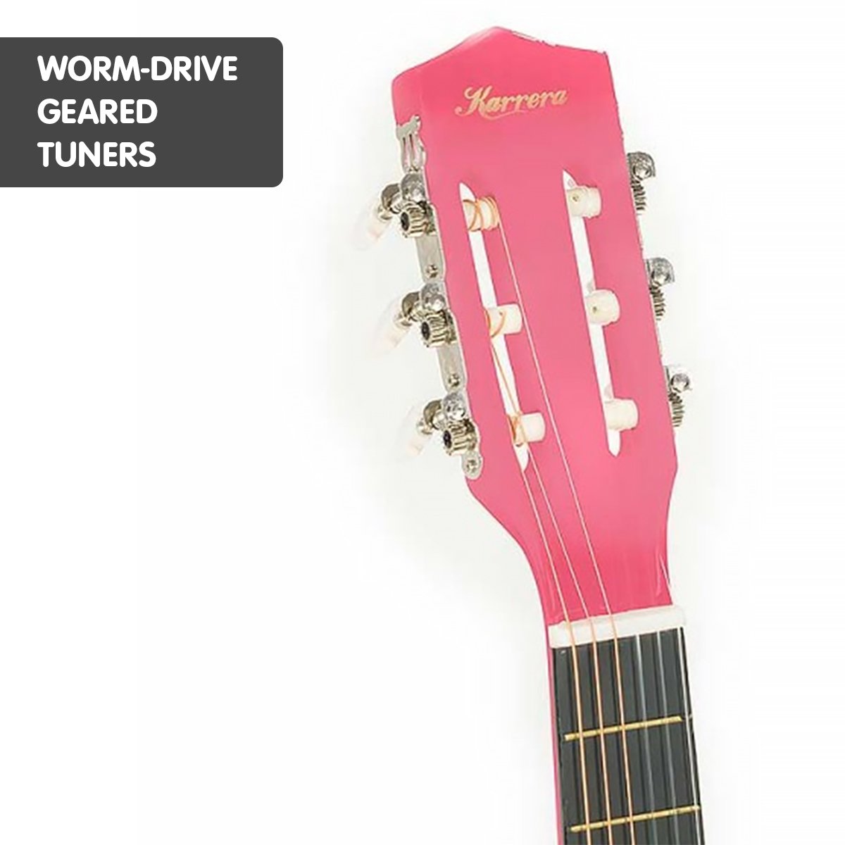 Karrera Childrens Acoustic Guitar Kids - Pink Tristar Online
