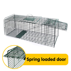 Klika Humane Live Animal Trap Possum Rat Rabbit Hare Catcher Folding Cage Tristar Online