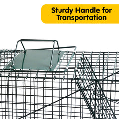 Klika Humane Live Animal Trap Possum Rat Rabbit Hare Catcher Folding Cage Tristar Online