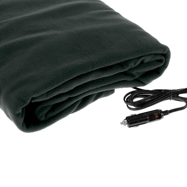 Laura Hill Heated Electric Car Blanket 150x110cm 12v - Black Tristar Online