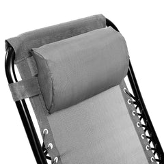 Wallaroo Zero Gravity Reclining Deck Chair - Grey Tristar Online