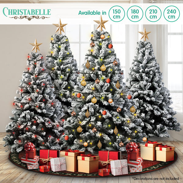 Christabelle Snow-Tipped Artificial Christmas Tree 1.5m - 550 Tips Tristar Online