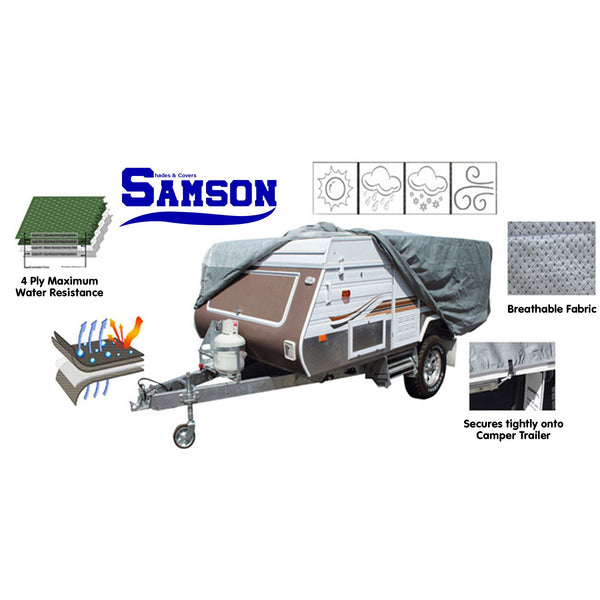 Samson Heavy Duty Trailer Camper Cover 12-14ft Tristar Online