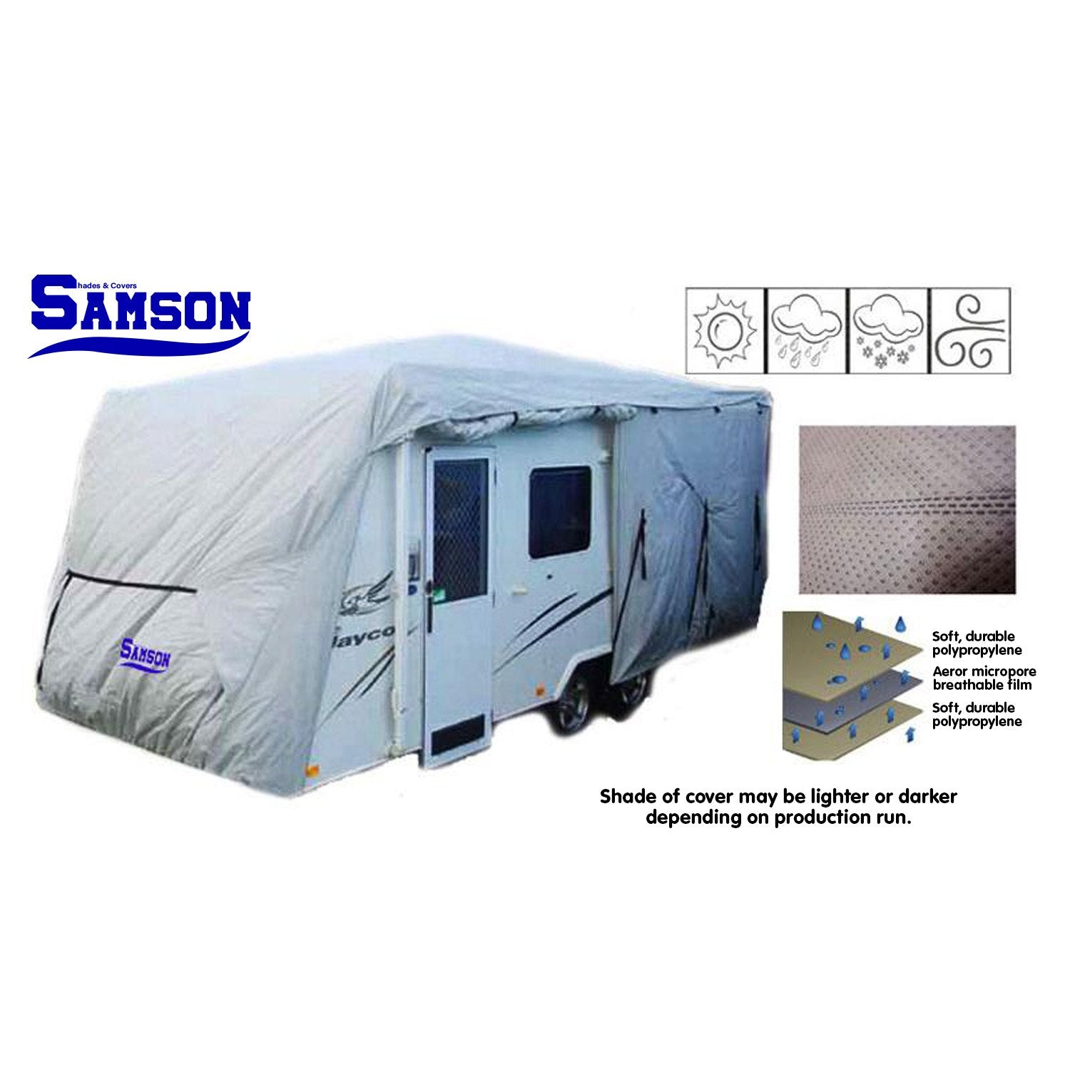 Samson Heavy Duty Caravan Cover 26-29ft Tristar Online