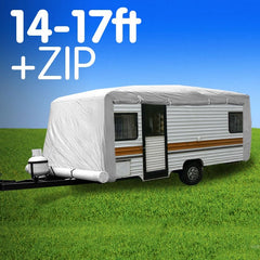 Wallaroo Caravan Cover With Side Zip Campervan 14-17 ft Tristar Online