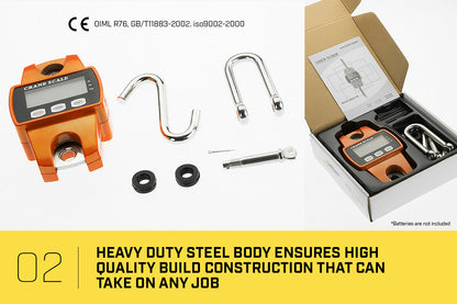 Kartrite Crane Scales Hanging 300Kg Industrial Electronic Tristar Online