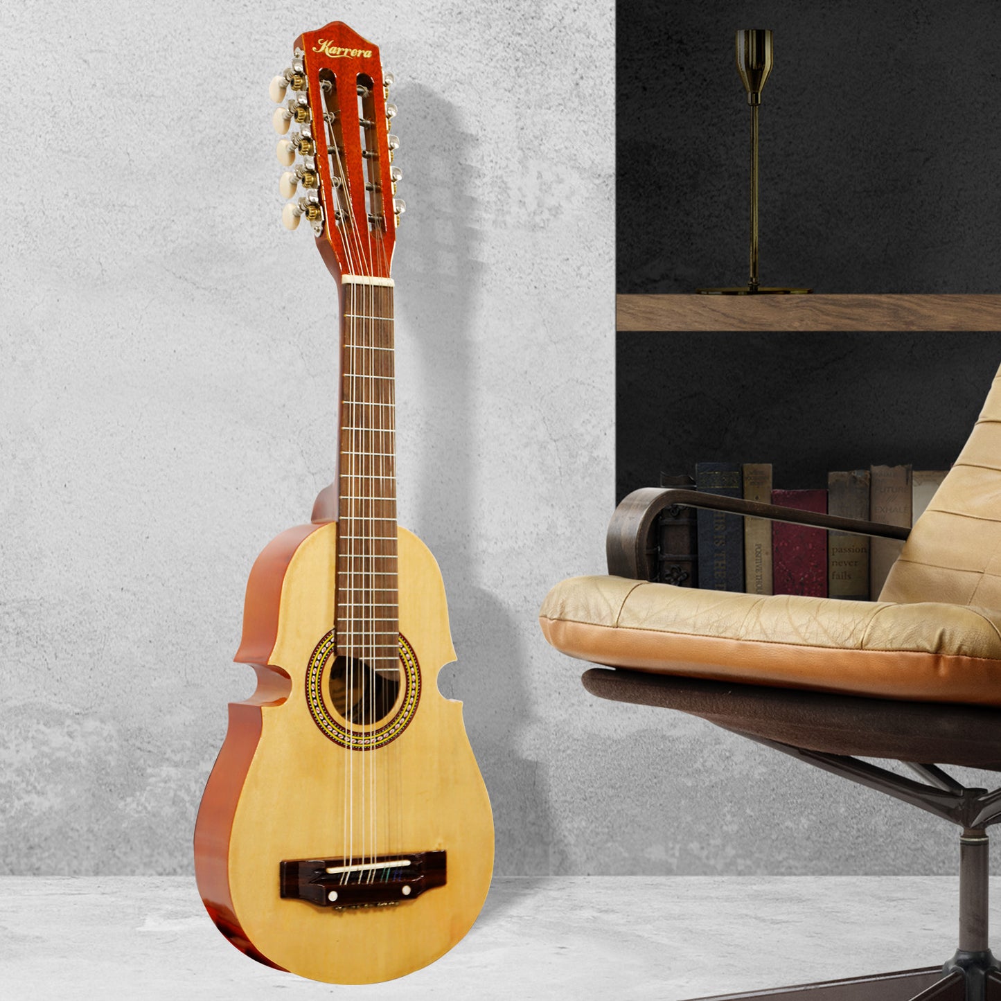 Karrera 25in Cuatro Guitar - Natural Tristar Online