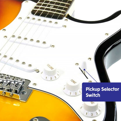Karrera 39in Electric Guitar - Sunburst Tristar Online