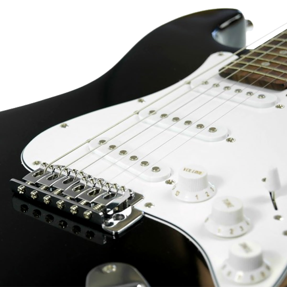 Karrera 39in Electric Guitar - Black Tristar Online