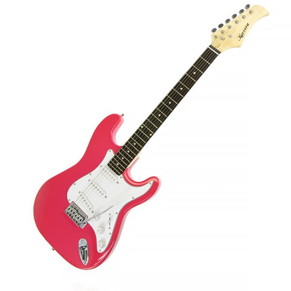 Karrera 39in Electric Guitar  - Pink Tristar Online