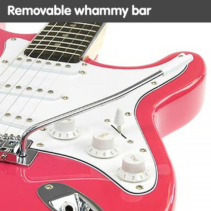 Karrera 39in Electric Guitar  - Pink Tristar Online