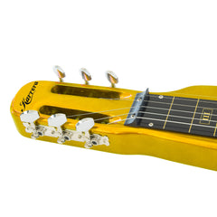 Karrera 29in 6-String Lap Steel Hawaiian Guitar - Metallic Gold Tristar Online