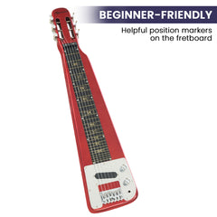 Karrera 6-String Steel Lap Guitar - Metallic Red Tristar Online