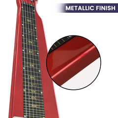 Karrera 6-String Steel Lap Guitar - Metallic Red Tristar Online