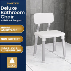 Evekare Deluxe Bathroom Chair With Back Support Tristar Online