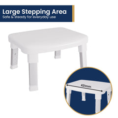 Evekare Deluxe Height-adjustable Bathroom Step Tristar Online