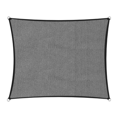 Wallaroo Outdoor Sun Shade Sail Canopy Grey Square 3.6 x 3.6M Tristar Online