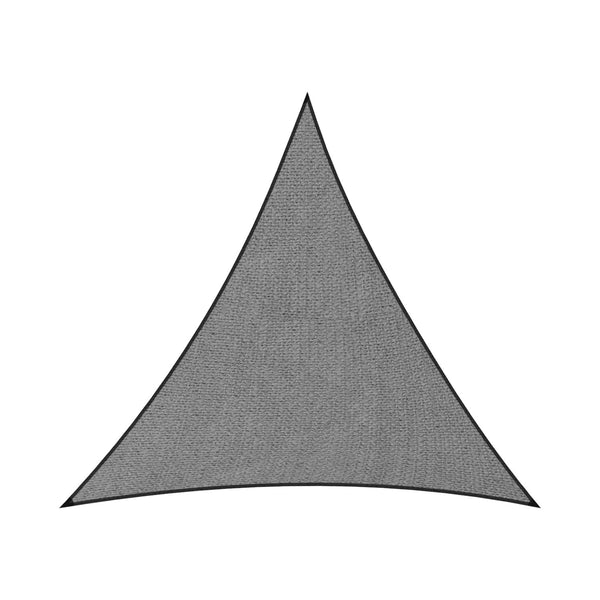 Wallaroo Outdoor Sun Shade Sail Canopy Grey Triangle 5 x 5 x 5M Tristar Online