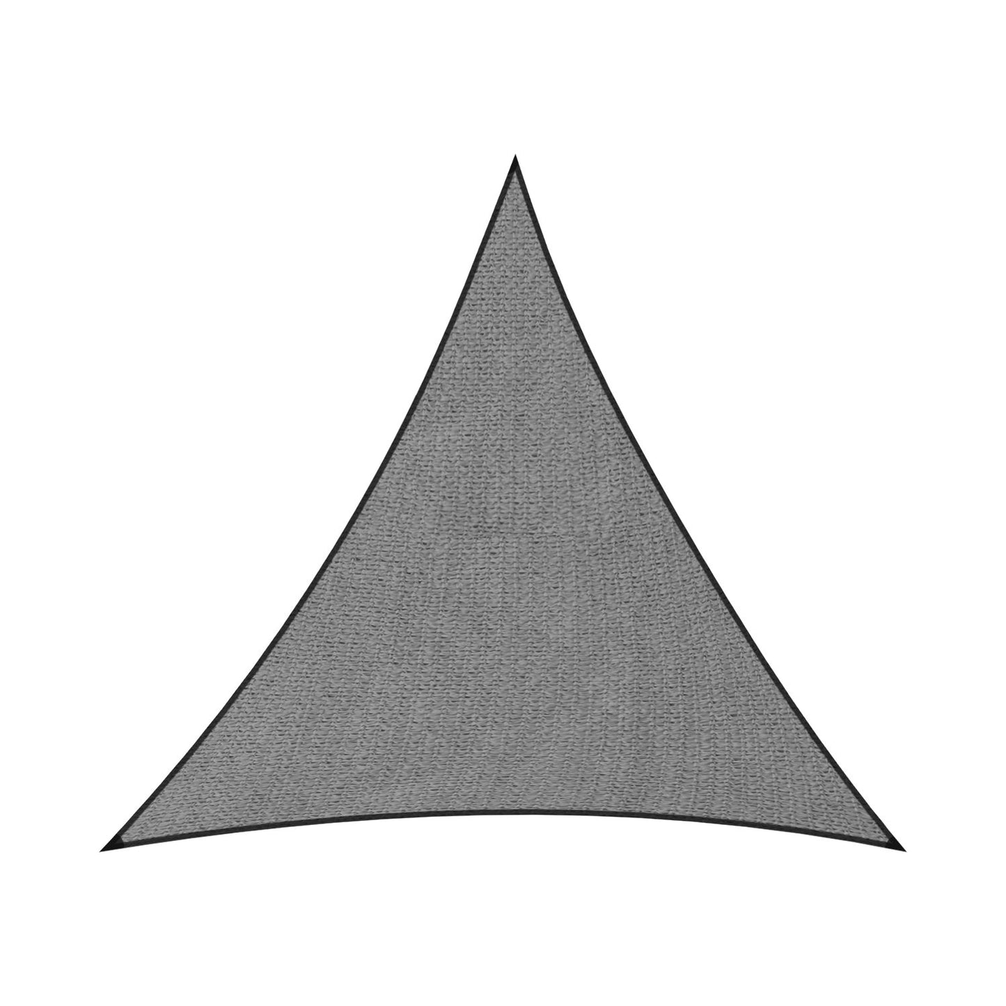 Wallaroo Outdoor Sun Shade Sail Canopy Grey Triangle 7 x 7 x 7M Tristar Online