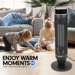 Pronti Electric Tower Heater 2000W Remote Portable - Black Tristar Online