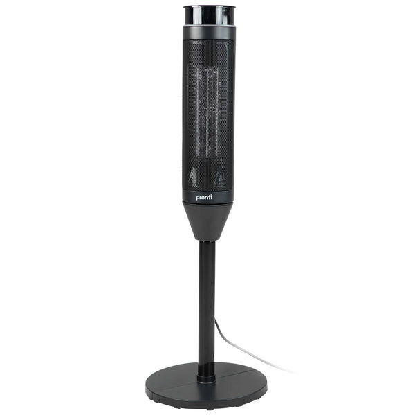 Pronti Electric Tower Heater 2000W Ceramic Portable Remote - Black Tristar Online