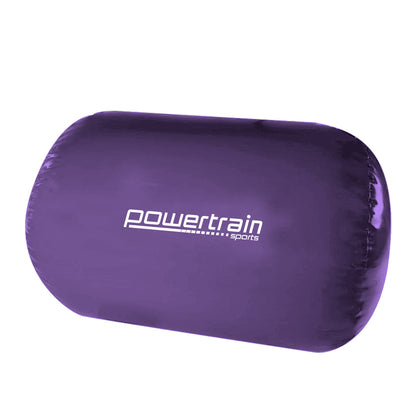 Powertrain Sports Inflatable Air Exercise Roller Gymnastics Gym Barrel 120 x 75cm Purple Tristar Online