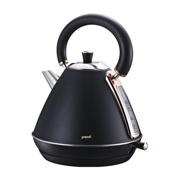 Pronti 1.7L Rose Trim Collection Kettle - Black Tristar Online