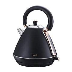 Pronti Rose Trim Collection Toaster & Kettle Bundle - Black Tristar Online