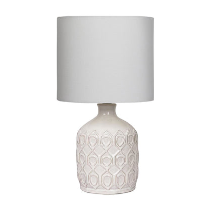 Sarantino Ceramic Table Lamp In Cream Tristar Online