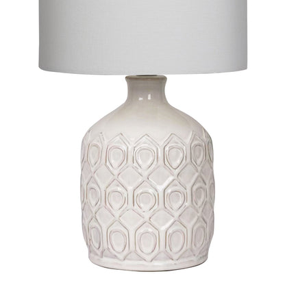 Sarantino Ceramic Table Lamp In Cream Tristar Online