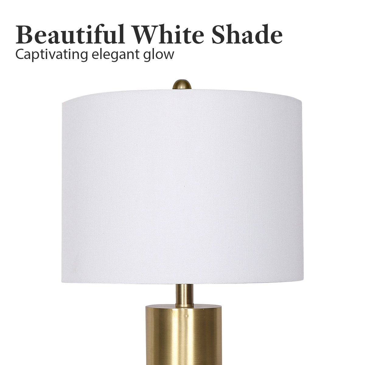 Sarantino Metal and Marble Table Lamp in Black Tristar Online