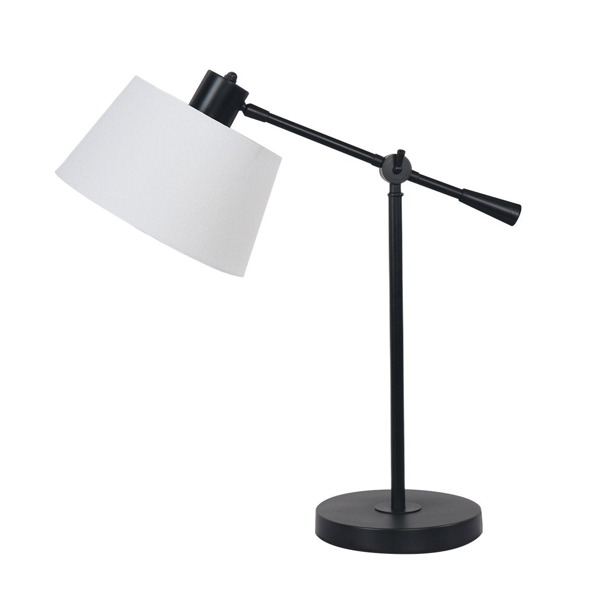 Sarantino Adjustable Metal Table Lamp In Black Tristar Online