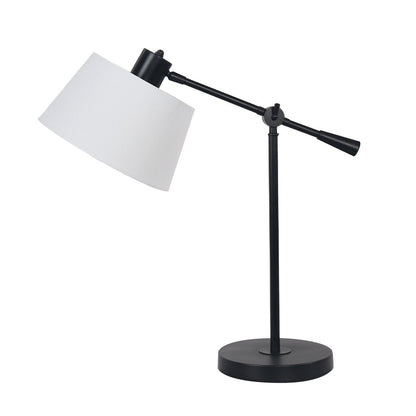 Sarantino Adjustable Metal Table Lamp In Black Tristar Online