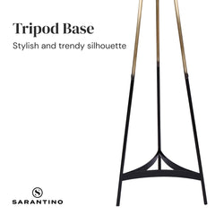 Sarantino Metal Tripod Electric Floor Lamp Gradient Finish Tristar Online