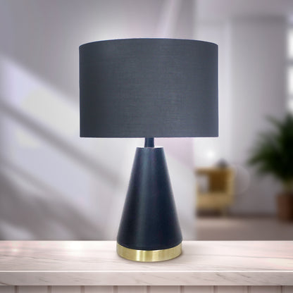 Sarantino Metal Table Lamp in Black and Gold Tristar Online