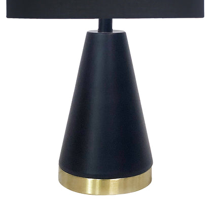 Sarantino Metal Table Lamp in Black and Gold Tristar Online