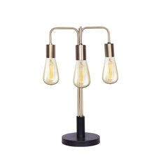 Sarantino Exposed Bulb Industrial Table Lamp Tristar Online