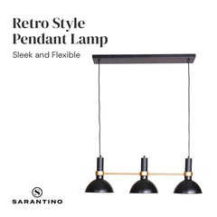 Sarantino 3-Light Hanging Pendant Lamp Tristar Online