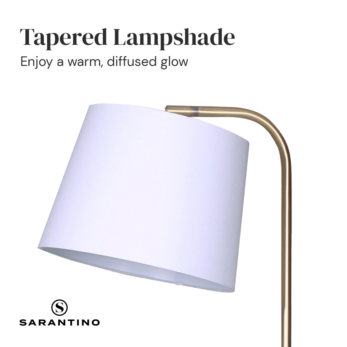 Sarantino Marble & Metal End Table Top Floor Lamp Tristar Online