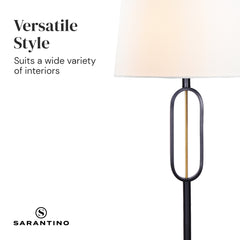 Sarantino Classic Floor Lamp with Empire Shade Tristar Online