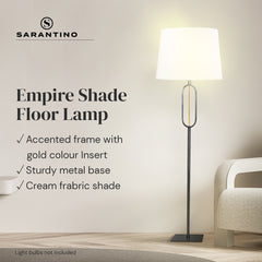 Sarantino Classic Floor Lamp with Empire Shade Tristar Online