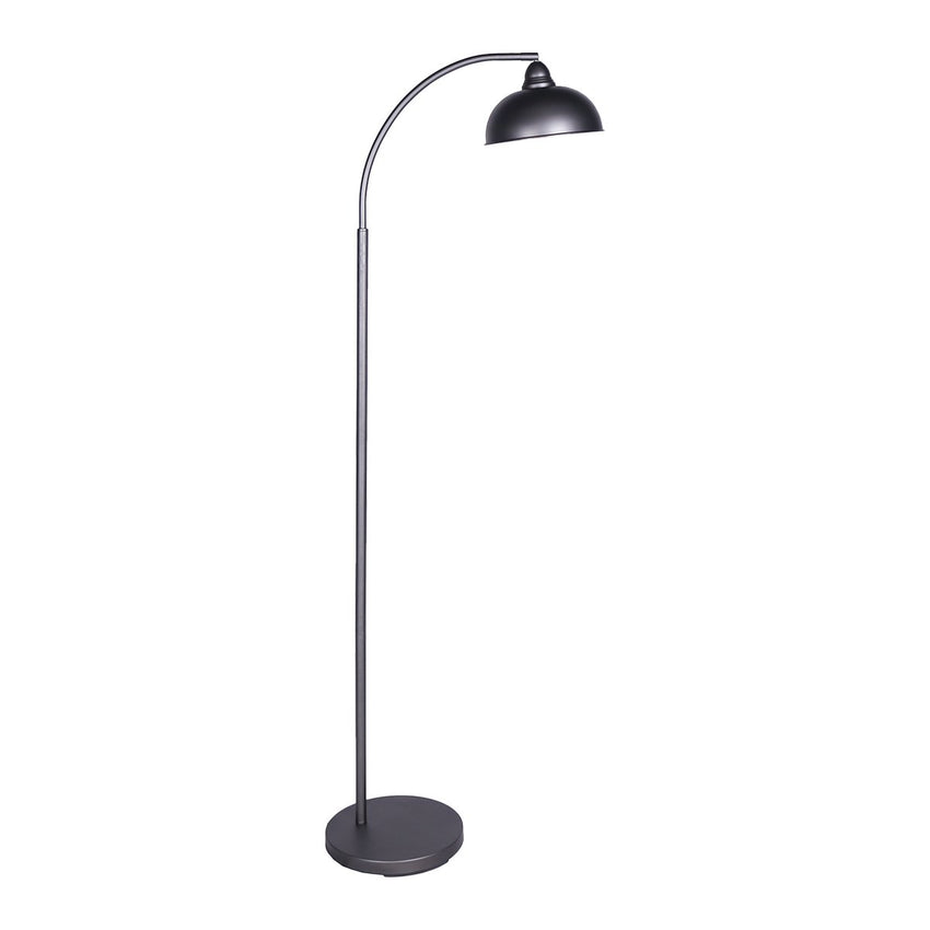 Sarantino Dark Grey Floor Lamp Industrial Chic Adjustable Angle Tristar Online