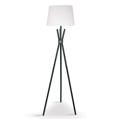 Sarantino Tripod Floor Lamp in Metal and Antique Brass Tristar Online