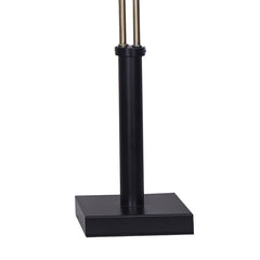 Sarantino LED Metal Table Lamp with 2 Lights Brushed Gold Black Finish Tristar Online