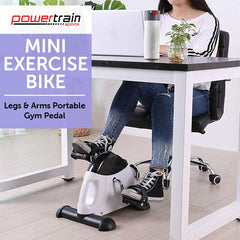 Powertrain Mini Exercise Bike Arm and Leg Pedal Exerciser Tristar Online