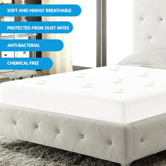 Laura Hill Fitted Bamboo Mattress Protector Underlay Queen King Single Size Tristar Online